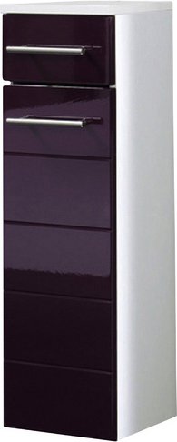 HELD MÖBEL Unterschrank »Rimini«, BxHxT: 25 x 79 x 20 cm - lila