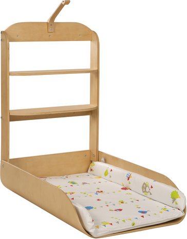 Roba Wandwickelregal und Windelspender Waldhochzeit