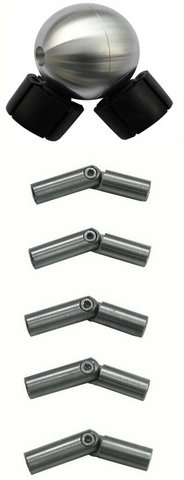 Thumbnail - Treba Frewa Eckverbindungsset, Aluminium - silberfarben