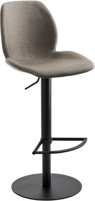 Mayer Sitzmöbel Barhocker »1276«, Breite: 46 cm, höhenverstellbar, Polyester, grau