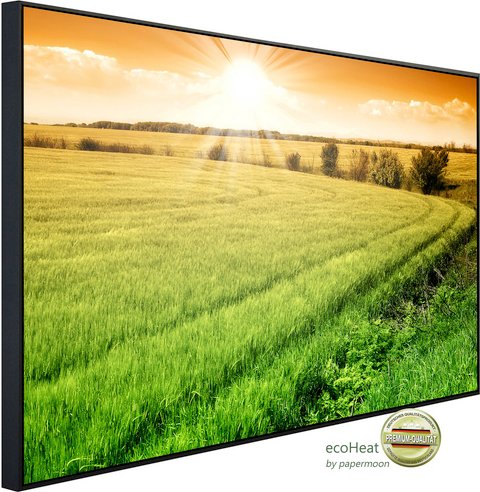 Thumbnail - papermoon Infrarotheizung »EcoHeat - Feld des frischen Getreides«, Matt-Effekt - bunt
