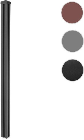 MVG Alu-Pfosten »MVG-HA018«, 1,88 m, Stecksystem - schwarz