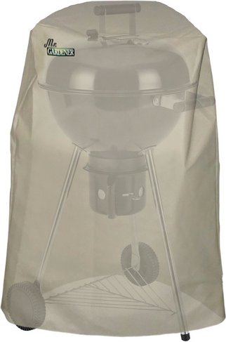 Mr. GARDENER Abdeckhaubefür Grills, beige - transparent