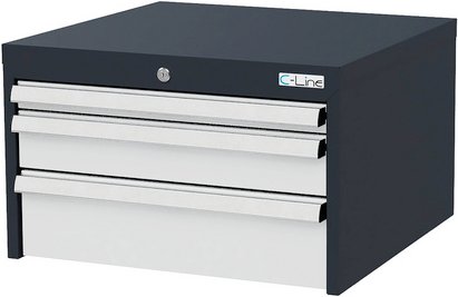 Simplaflex Hängeschrank, BxHxT: 60 x 38 x 57,5 cm - grau