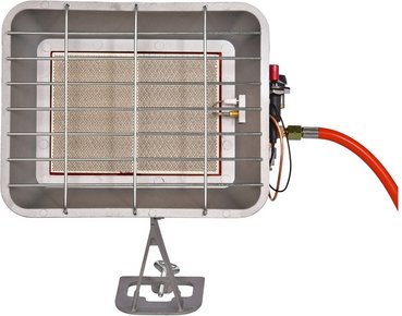 Thumbnail - FIREFIX® Heizgerät, Gas-Heizstrahler COMFORT, 4,5 kW - silberfarben