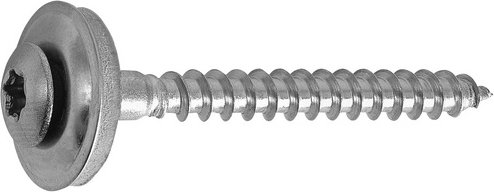 GECCO Spenglerschrauben, TX, Edelstahl, 200 Stk., 4,5 x 45 mm - silberfarben