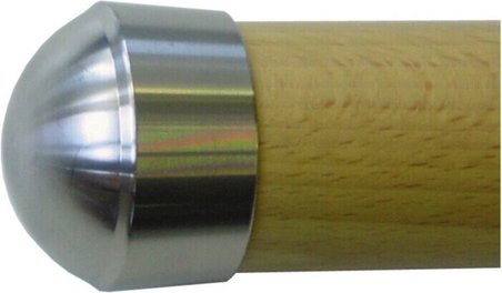 Treba Frewa Endkappe, Edelstahl - silberfarben