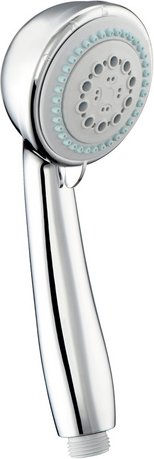 WELLWATER Handbrause »Molina«, 5 Strahlarten, chromfarben - silberfarben