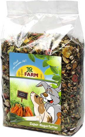 JR FARM Kleintierfutter »Super Nagerfutter«, 4 Beutel à 1000 g