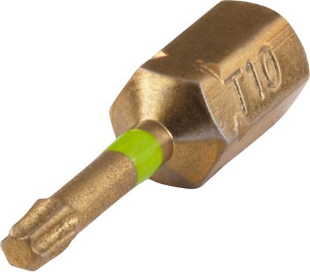 WOLFCRAFT T-Bit »1296000«, 1/4"-Sechskant - goldfarben