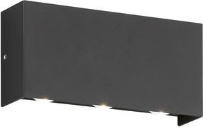 Fischer & Honsel Wandleuchte »Nairobi«, Metall, 1,5 W - schwarz