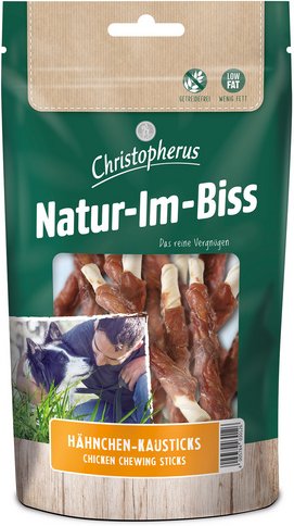 CHRISTOPHERUS Hundesnack »Natur-Im-Biss«, Huhn, 70 g