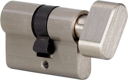 NOVADOORS Profilzylindereinsatz »Schlossseite 26|21«, BxH: 26 x 31,7 mm, 0,166 kg - silberfarben