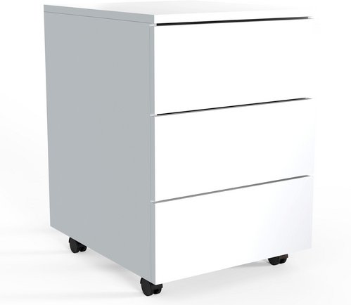 Thumbnail - VCM Rollcontainer »Dalosa«, BxHxL: 45 x 55 x 39 cm - weiss