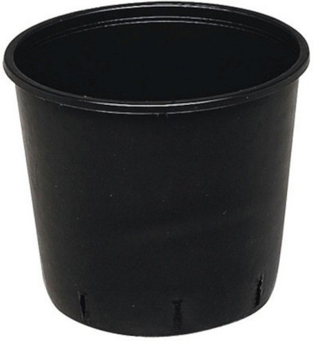 JOPA Pflanzgefäß, Kunststoff, witterungsbeständig - schwarz