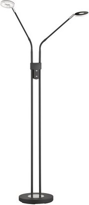 Fischer & Honsel Stehleuchte »Dent«, Höhe: 150 cm, integrierte LED - schwarz