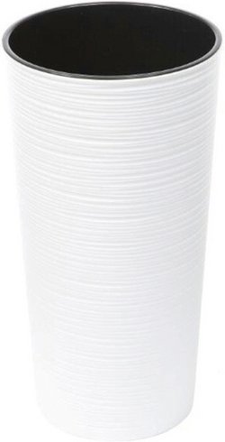 Thumbnail - SIENA GARDEN Pflanzgefäß »Locon«, Ø: 25 cm, Kunststoff - weiss