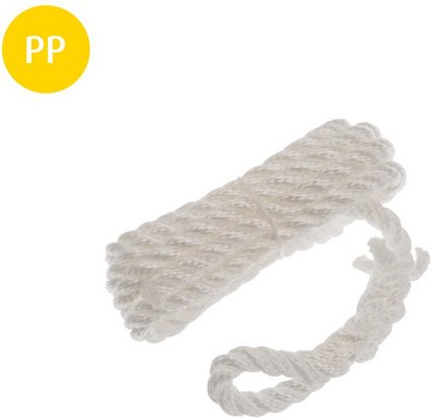 CONACORD Seil, Ø: 8 mm, Länge: 1,7 m, weiß - weiss