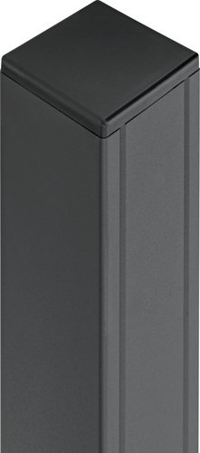 Mr. GARDENER Alu-Pfosten »Delano«, Aluminium, BxLxT: 6,8 x 100 x 6,8 cm - grau