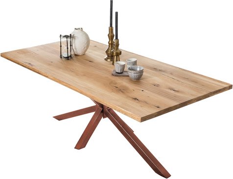 SIT Tisch »TABLES & CO«, HxT: 76 x 100 cm, Holz - braun