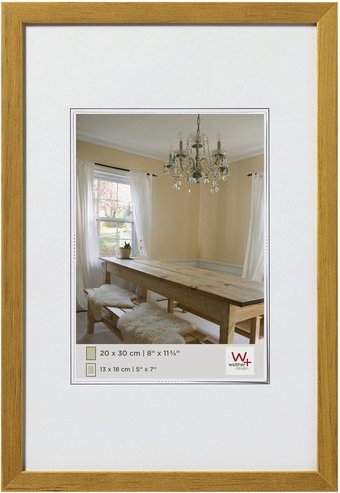 Walther Design Bilderrahmen »PEPPERS«, BxL: 31,8 x 42 cm, eichefarben, Holz - braun