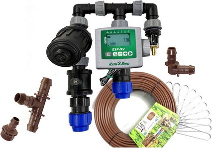 SunElements Bewässerungsanlage »Basic-Set«, 1 Zone inkl. Steuerung - grau