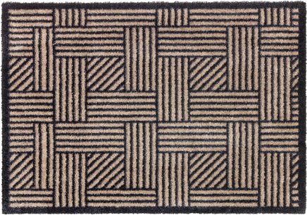 SCHÖNER WOHNEN KOLLEKTION Türmatte »Manhattan«, BxL: 67 x 100 cm, Polyamid - bunt