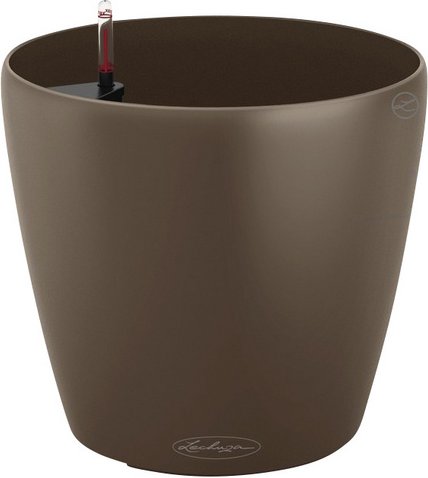 LECHUZA Pflanzgefäß »CLASSICO«, ØxH: 18 x 17 cm, muskatbraun