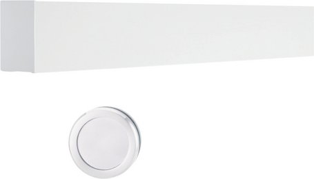 NOVADOORS Schiebetürsystem »NOVA 406 PREMIUM«, BxH: 1900 x 110 mm - silberfarben