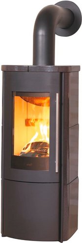 Thumbnail - HARK Zeitbrandofen »Lova ECOplus RUA«, schwarz, Kacheln, 6 kW, Dauerbrand geeignet