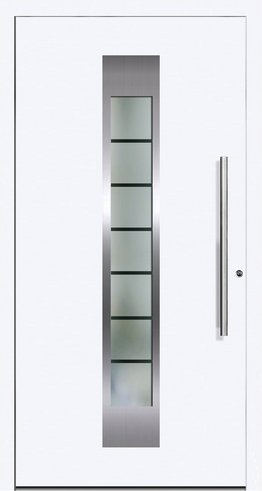 KNOCK Aluminium-Haustür »SEOUL«, weiß - weiss