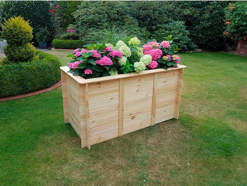 PROMADINO Hochbeet, Kiefernholz - beige