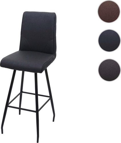 MVG Barhocker »MVG-H72«, Drehbar mit Fußablage - grau