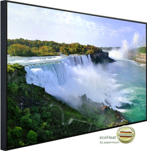 Thumbnail - papermoon Infrarotheizung »EcoHeat - Nagara Falls«, Matt-Effekt - bunt