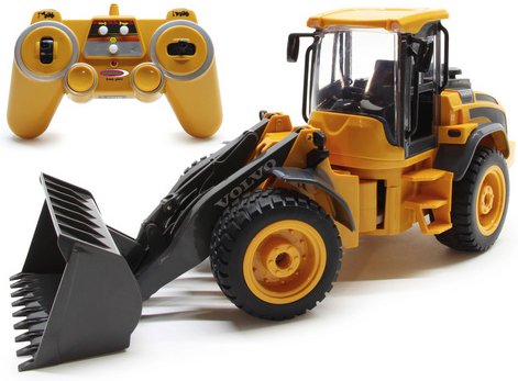 JAMARA Spielzeug-Radlader, BxL: 14 x 42 cm, Ab 6 Jahren - gelb