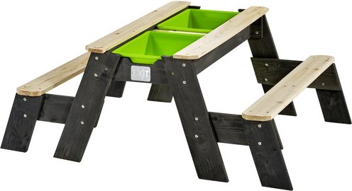 EXIT Toys Sand- und Wassertisch »Sand- und Wassertische«, BxHxT: 94 x 50 x 12 cm, Tischplatte: Holz - grau