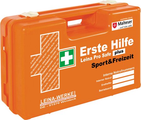 Thumbnail - LEINA-WERKE Erste-Hilfe-Koffer »Pro Safe plus«, BxL: 40 x 15 cm, orange