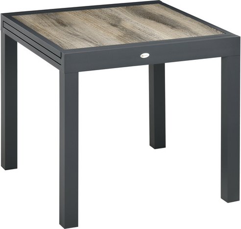 Thumbnail - Outsunny Gartentisch, ausziehbar, LxBxH: 160 x 80 x 75 cm - bunt