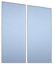 GARDENDREAMS Seitenwand, Breite: 200 cm, Aluminium, weiß - weiss