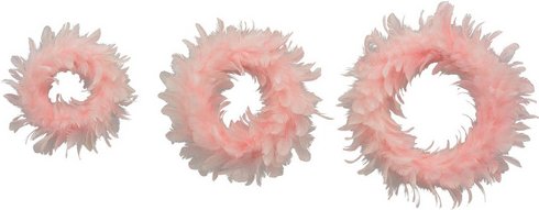 Flowerbox Deko-Kranz - rosa