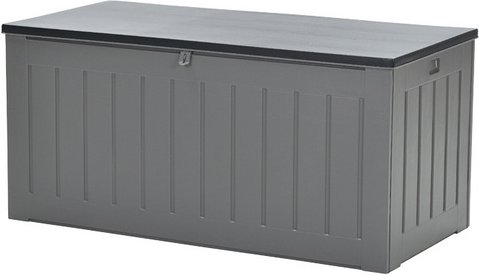 GARDEN IMPRESSIONS Kissenbox »Primo«, BxHxT: 160 x 76 x 78 cm, schwarz