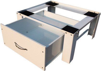 RESPEKTA Waschmaschinen-Erhöhung, BxHxT: 62 x 31 x 56 cm, Kunststoff - weiss