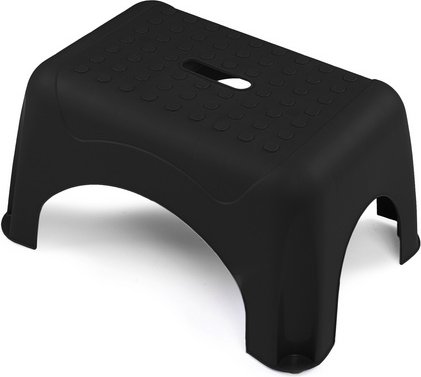 Ondis24 Tritthocker, BxH: 44 x 23,5 cm, Kunststoff - schwarz