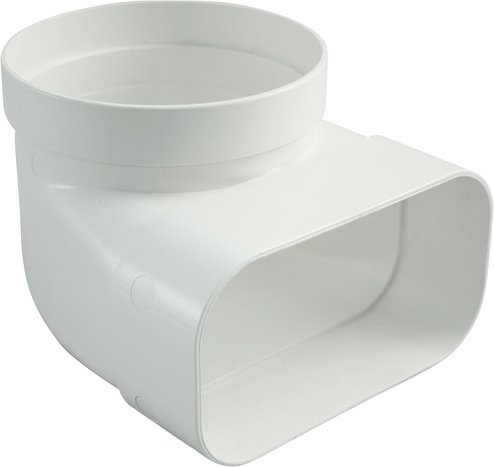 MARLEY Umlenkstück, Hart-PVC (PVC-U) - weiss