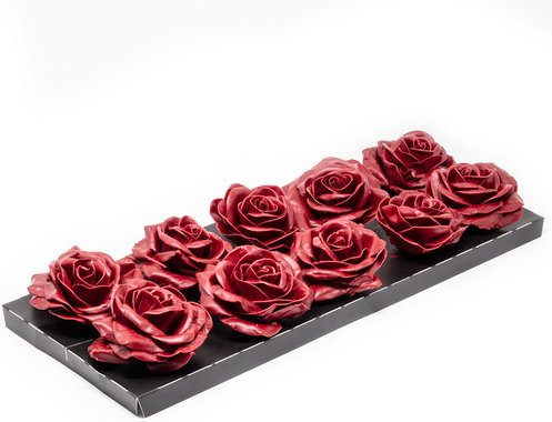 Thumbnail - Flowerbox Wachsrose - rot