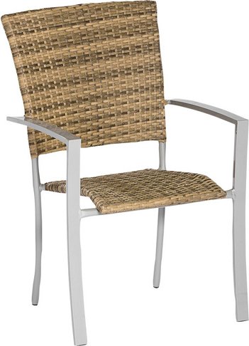 MERXX Stapelsessel »Savona«, Metall/Kunststoff, BxHxT: 59 x 92 x 59 cm - grau