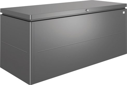 BIOHORT Aufbewahrungsbox »LoungeBox«, BxHxT: 200 x 88,5 x 84 cm, dunkelgrau-metallic