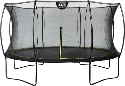 EXIT Toys Trampolin »EXIT Silhouette«, Ø 366 cm, max. Belastung: 120 kg, inkl. Sicherheitsnetz - schwarz