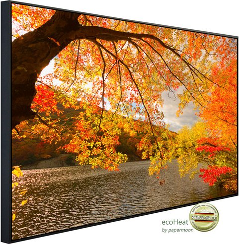 papermoon Infrarotheizung »EcoHeat - Herbstlandschaft«, Matt-Effekt - bunt