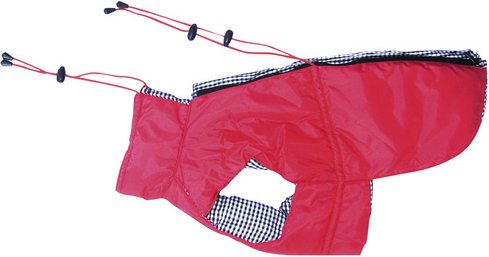 HEIM Hundemantel, für Hunde, rot, mit Reißverschluss